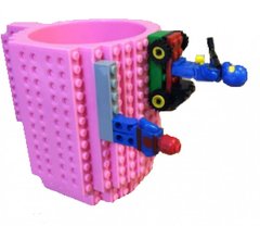 Кружка Lego брендовий 350мл Pink