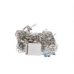 Новорічна гірлянда штора 1,5х1,5 м 64 LED білий провід Білий ZWM1564LEDW