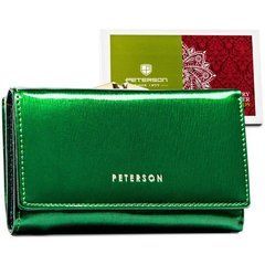 Гаманець жіночий шкіряний Peterson PTN 55020-SH-0967 GREEN зелений