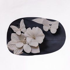 Килимок для ванної кімнати з 3D-ефектом Petal Relief 38*58 см діатомітовий Чорний HP-42-38, Синий