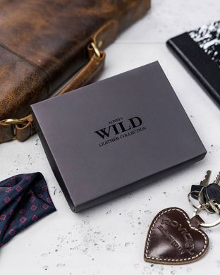 Гаманець чоловічий шкіряний Always Wild N4-P-CHM-0983 чорний