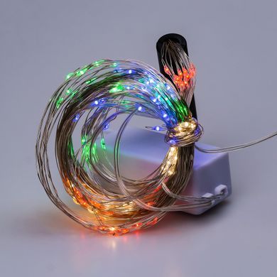 Гирлянда светодиодная конский хвост GarlandoPro 200LED Роса 2м&nbsp;10 линий 173309ML