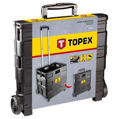 Topex 79R306 Візок вантажний універсальний складаний, 37x42 см, до 35 кг
