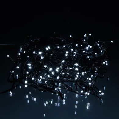 Уличная гирлянда бахрома 12 м 200 led черный провод черный провод Белый 12MBW