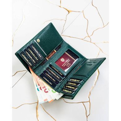 Гаманець жіночий шкіряний Peterson PTN 55020-SH-0967 GREEN зелений