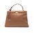 Жіноча шкіряна сумка Italian fabric bags 2068 brown