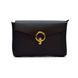 Женский кожаный клатч Italian fabric bags 2115 black