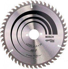 Пильний диск Bosch Expert for Wood 200&times;2,8&times;30, 48 ATB (2608644053)