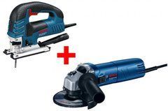 Лобзик Bosch GST 150 ВСІ Professional + Кутова шлифмашина(болгарка) Bosch GWS 670 (0601513000A)