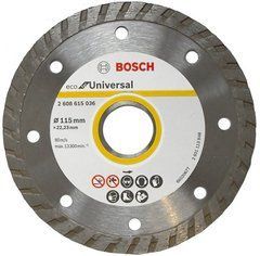 Діамантове коло Bosch ECO Universal Turbo 115&times;22,23&times;2 мм (2608615036)