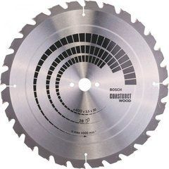 Пиляльний диск Bosch Construct Wood 400&times;3,5&times;30 мм, 28 FWF (2608640693)