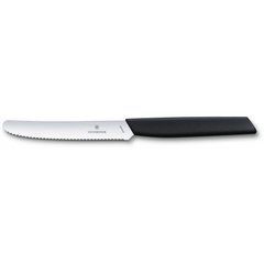 Кухонний ніж Victorinox Swiss Modern Tomato&Sausage, 11 см (Vx69003.11W)