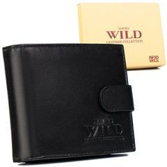 Гаманець чоловічий шкіряний Always Wild N7L-P-SCR-7889 чорний