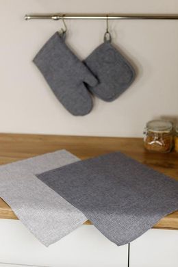 Серветка на стіл Gray 35х45см, серый