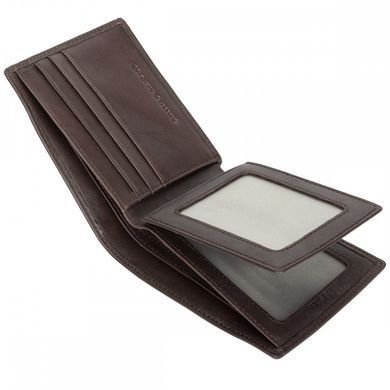 Портмоне мужское кожаное Smith & Canova 28589 Bowgett (Brown)