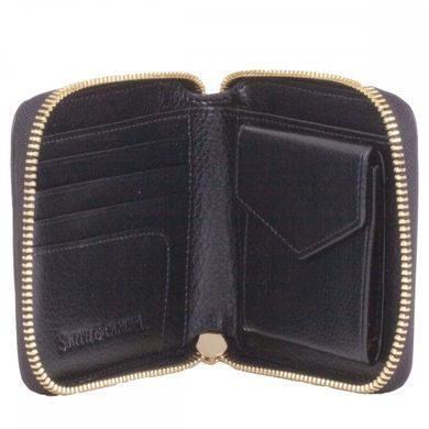 Гаманець жіночий шкіряний Smith & Canova 26803 Althorp (Black-Tan)