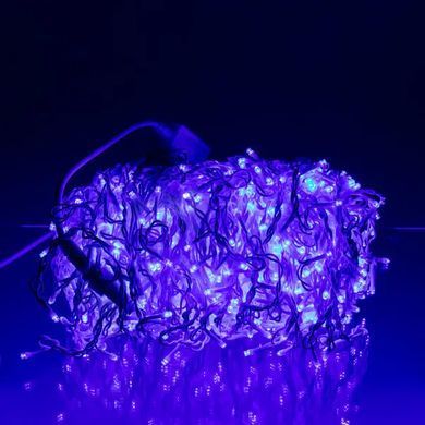 Уличная гирлянда Бахрома 50 м 600 LED белый провод Синий 50MWBL