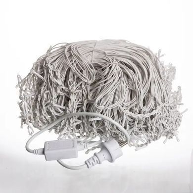 Уличная гирлянда Бахрома 50 м 600 LED белый провод Синий 50MWBL