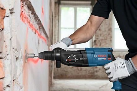 Перфоратор Bosch GBH 2-28 F Professional (0611267600) + набір свердел Bosch 6,8,10 мм