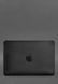Шкіряний чохол для MacBook 14 дюйм Чорний Crazy Horse, Черный