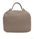 Жіноча шкіряна сумка крос-боді Italian fabric bags 1166 beige