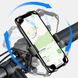 Тримач для телефону на велосипед, подвійна фіксація, поворот 360° RAXFLY RAX184580 black