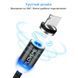 Магнітний кабель для зарядки FLOVEME LED Magnetic FL93674 microUSB black
