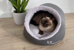 Будиночок для Кота або Собаки Cave Gray M &ndash; 52x45x30см.