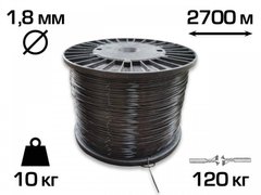 Пластикова шпалерний дріт (Агрошпалера) Італія 1,8 мм (2700 м)