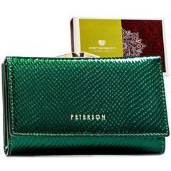 Гаманець жіночий шкіряний Peterson PTN 42108-DSL-6051 Green зелений