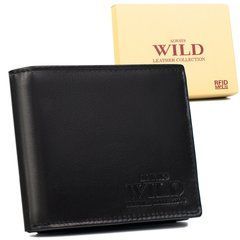 Гаманець чоловічий шкіряний Always Wild N992-P-SCR-7902 чорний