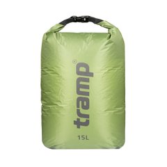 Гермомішок Tramp нейлон 20D Rip-Stop olive 15л UTRA-122, Оливковый