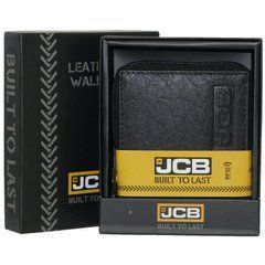 Гаманець чоловічий шкіряний JCB NC38MN чорний