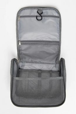 Дорожній підвісний органайзер для косметики Travel bag Grey