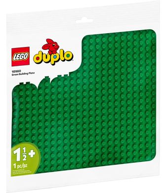 LEGO Конструктор DUPLO Зелена будівельна пластина