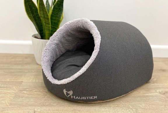 Домик для Кота или Собаки Cave Gray M &ndash; 52x45x30см.
