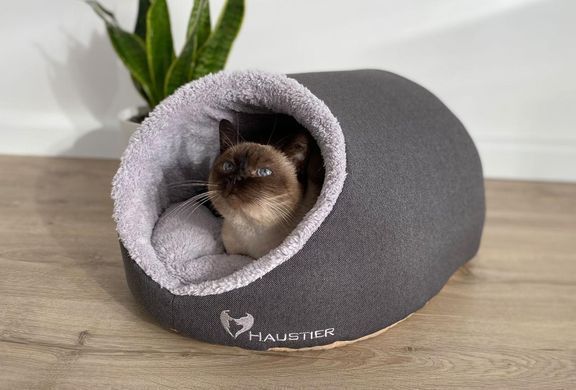 Домик для Кота или Собаки Cave Gray M &ndash; 52x45x30см.