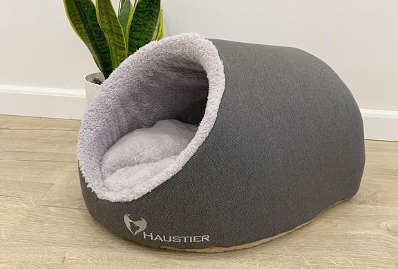 Домик для Кота или Собаки Cave Gray M &ndash; 52x45x30см.