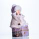 Новогодняя фигурка с подсветкой Девочка с медвежонком из фарфора 12&times;7&times;20 (см) новогодний декор для дома, квартиры на подарок