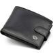 Классическое мужское портмоне из натуральной кожи ST Leather ST102 Черный