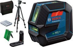 Лазерний нівелір Bosch GLL 2-15 G зі штативом BT 150 (0601063W01)