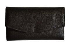 Гаманець жіночий шкіряний Italian fabric bags 7083 black