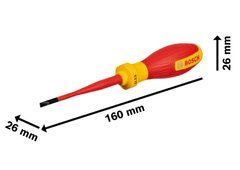 Отвертка Bosch VDE Professional SL 3.5x75 мм (1600A02NC1)
