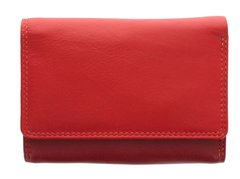 Женский кожаный кошелек Visconti RB39 - Biola (red multi)