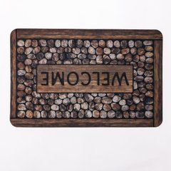 Килимок придверний Vertical Welcome 38*58 см діатомітовий HP-42-41, Коричневий