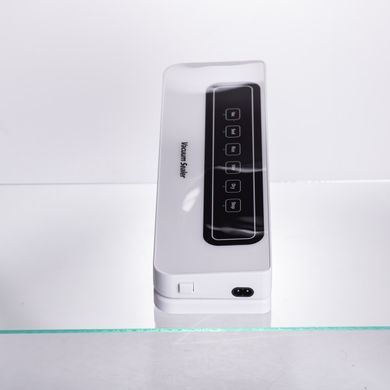Вакууматор бытовой + 10 пакетов 120 Вт 5 режимов работы Белый HP-11-18