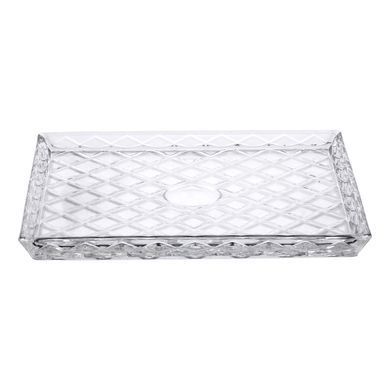 Блюдо для закусок Lirmartur скляне 24,5*20,5*2 см HP-YH-39