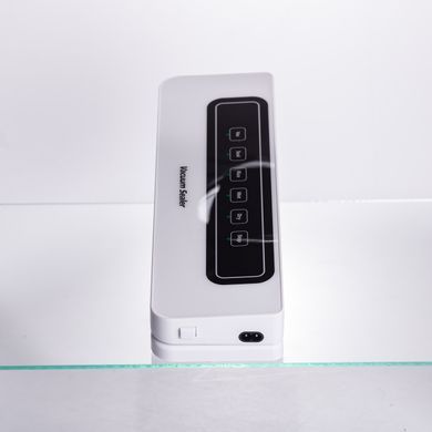 Вакууматор бытовой + 10 пакетов 120 Вт 5 режимов работы Белый HP-11-18