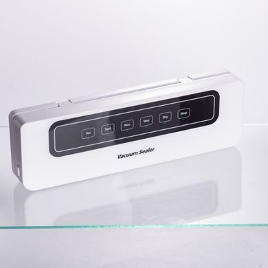 Вакууматор бытовой + 10 пакетов 120 Вт 5 режимов работы Белый HP-11-18