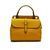 Женская кожаная сумка Italian fabric bags 2109 yellow